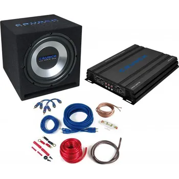 Zesilovač do auta Subwoofer set Crunch CBP1000 + poštovné zdarma (Subwoofer set Crunch CBP1000 )