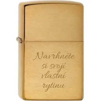 Zapalovač Zippo 204 B Brushed Brass