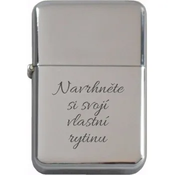 Zapalovač Zapalovač REMO, lesklý