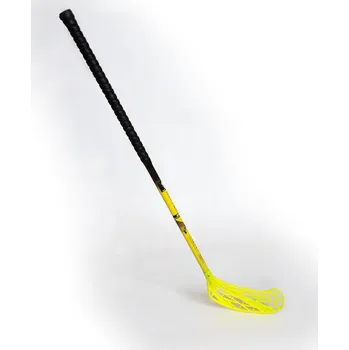 Florbalová hůl Hunter Iff Unihoc 100 cm žlutá levá