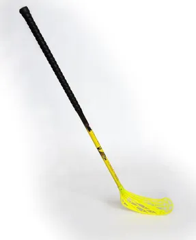 Florbalová hůl Hunter Iff Unihoc 100 cm žlutá levá