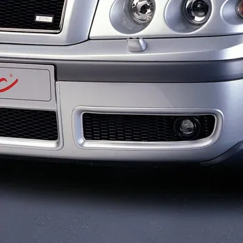 Nárazník Milotec třídílná mřížka nárazníku s mlhovkami Š.Octavia Facelift