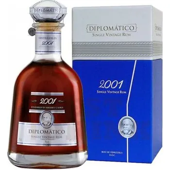 Diplomatico Single Vintage 2001 43% 0,7 l