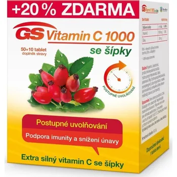 GS Vitamín C 1000 se šípky
