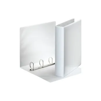 Pořadač A4 kroužkový prezentační - hřbet 6,2 cm -4 - kroužek / bílá