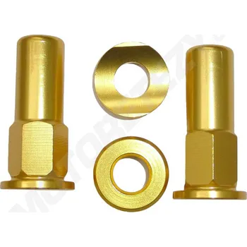 Matice Matice včetně podložky pro haltr zlaté