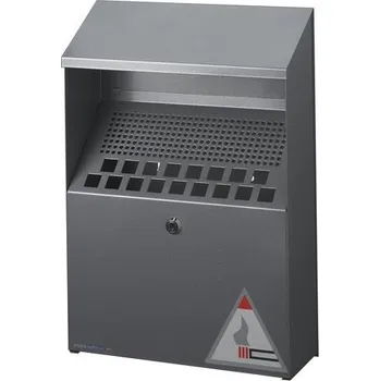 Popelník Popelník na zeď kovový 4l