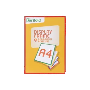 Kapsy magnetické Tarifold Display Frame - A4 / červená