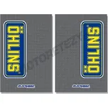 Polepy vidlic - carbon, černé Öhlins