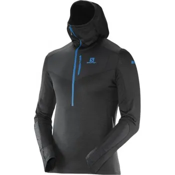 Běžecké oblečení Salomon S-LAB X ALP MID HOODIE black