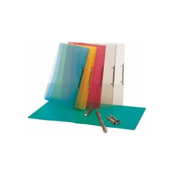 Desky A4 kroužkové průsvitné - 4 - kroužek / zelená