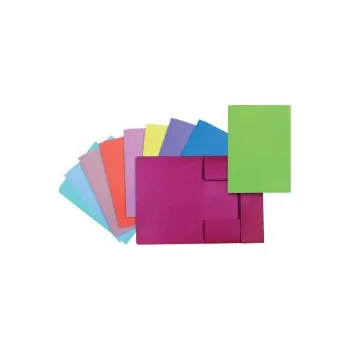 Odkládací mapy 253 Classic - se třemi chlopněmi - žlutá