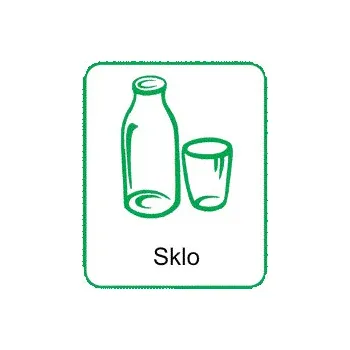 samolepka Samolepka sklo 120x160 mm