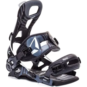 Vázání na snowboard SP Fastec Brotherhood černé/šedé L