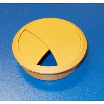 elektrický kabel Průchodka kabelová, zaklapávací 70 mm - buk