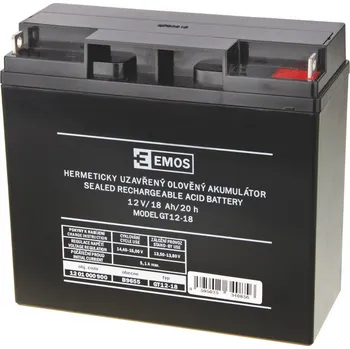 Emos SLA 12V/18Ah baterie