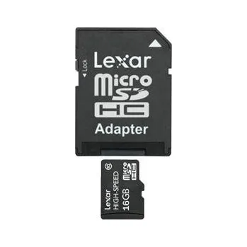 Sada domovního alarmu Paměťová karta 16 GB microSD SDHC Class 10 +adapter (Class 10)