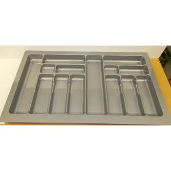 Příborník do zásuvky příborník 80 rovný , š.metalíza, rozměr 735x490mm