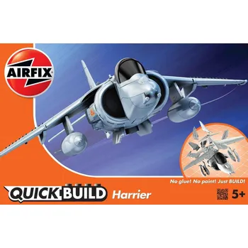 Plastikový model Airfix Quick Build Harrier