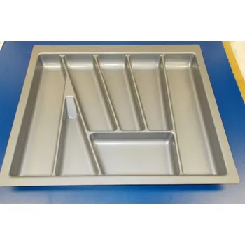 Příborník do zásuvky příborník 60 šikmý , š.metalíza, rozměr 530x430mm