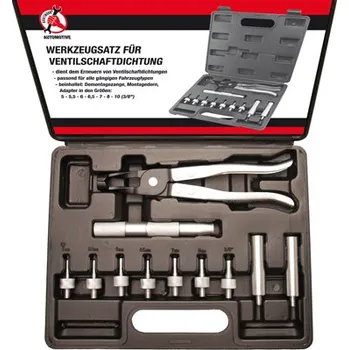 Sada nářadí Pro přípravek montáž ventilových těsnění 5 - 5,5 - 6 - 6,5 - 7 - 8 (Pro přípravek montáž ventilových těsnění 5 - 5,5 - 6 - 6,5 - 7 - 8)