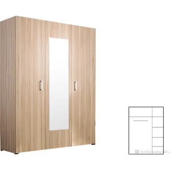 Šatní skříň BRW Libera SZF3D