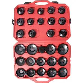Sada nářadí 30-dílná sada miskovitých klíčů na olejové filtry AIP1036 (30-dílná sada miskovitých klíčů na olejové filtry AIP1036)