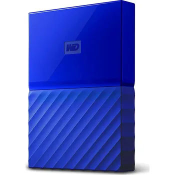 Externí pevný disk Western Digital My Passport HDD 2 TB modrý (WDBYFT0020BBL-EESN)