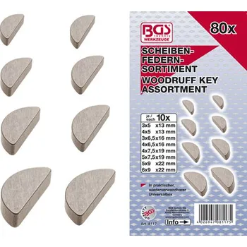 Pero klínové, sada 80 dílů BGS108117 (Pero klínové, sada 80 dílů)