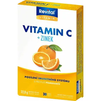 Revital Vitamín C + zinek 30 tbl.