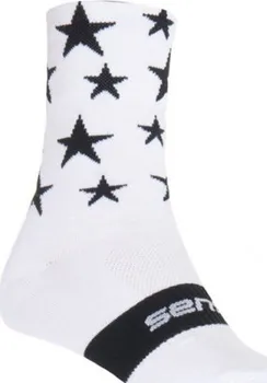 Pánské ponožky Sensor Stars bílé/černé