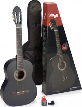 Klasická kytara Stagg C440 M BLK PACK, kytarová sada