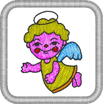 Vánoční dekorace Nášivky Anděl