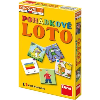 Cestovní hra Dino Pohádkové loto cestovní hra