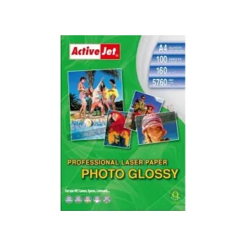 Počítač Fotopapír ActiveJet 160g/m2 A4/100 listů
