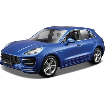 autíčko Bburago Kit Porsche Macan 1:24 Metallic Blue