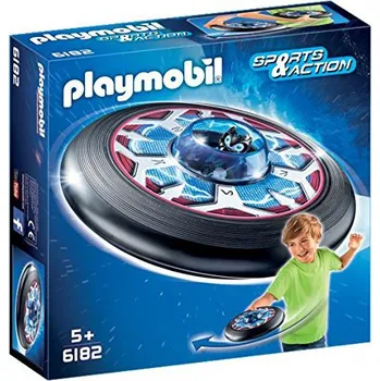 Stavebnice Playmobil Playmobil 6182 Super létající talíř s mimozemšťanem