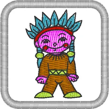 Nášivka Nášivky Indián