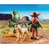 Stavebnice Playmobil Playmobil 5373 Kovboj s hříbětem