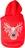 Karlie vánoční mikina červená, 35 cm