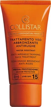 Přípravek na opalování Collistar Special Perfect Tan Tanning Face Treatment SPF 15 50 ml