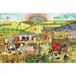 Bigjigs Toys Dřevěné puzzle farma 48…