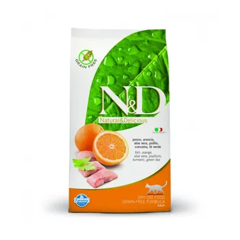 N&D Cat Adult Grain Free Fish/Orange, 5 kg