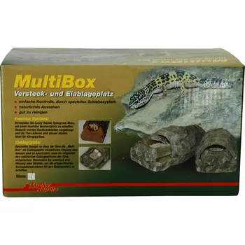 Dekorace do terária Lucky Reptile Multi Box kůra 20 x 19 x 9,5 cm