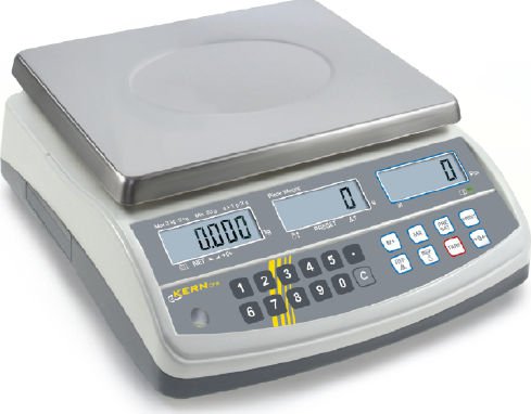Počítací váha KERN CPB, 30kg/0,5g (stolní váha pro počítání kusů)