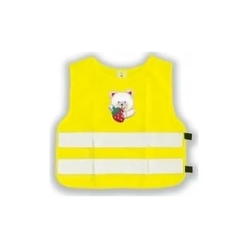 Altima reflexní dětská bezpečnostní vesta vel. S, vel. S medvídek/jahoda