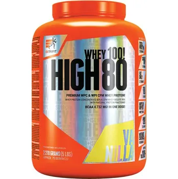 EXTRIFIT High Whey 80 - 2270 g, vanilka