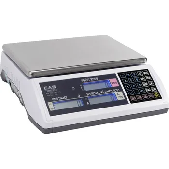 Domácí spotřebič Počítací váha CAS EC3, 3kg/1g včetně EU ověření (stolní váha pro počítání kusů)