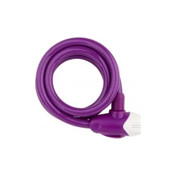 Zámek na kolo PRO-T zámek Plus M12 x 120 cm Color, fialová