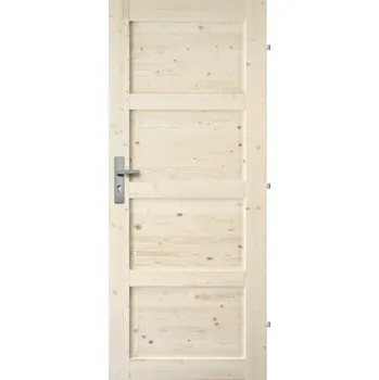 Interiérové dveře Interiérové dveře masivní Lizbona plné, 80 P, borovice